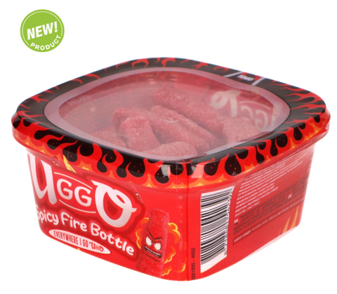 Uggo Spicy Fire Bottle Candy purkissa 200g