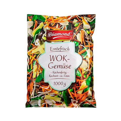DIAMOND 冷冻蔬菜包 适合快炒 1kg wok vegetable with lotus