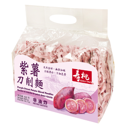 Purple sweet potato sliced noodles 400g