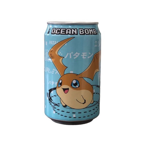 Digimon kivennäisvesi-sitruunamaku 330ml DIGIMON kuohuvesi-sitruunamaku