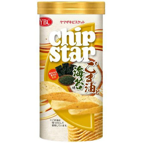 YBC Potato Chips Star Sesame and Seaweed Flavored Potato Chips 45g