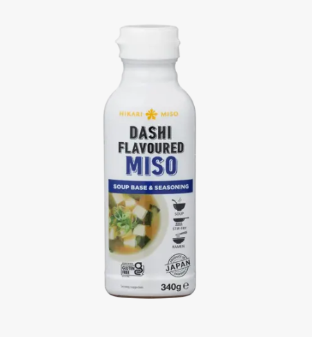 Hikari Miso Dashi Maustettu Miso Keittopohja &amp; Mauste 340g