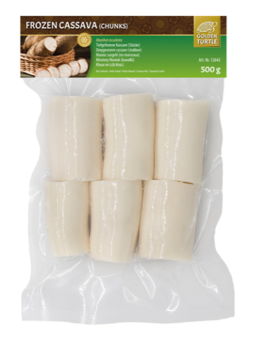 Frozen Cassava (Chunks) 500g