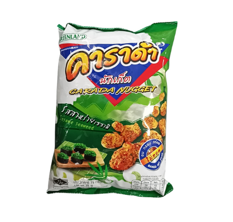 Carada 芝麻海苔脆零食 75g nugget sesame seaweed snack