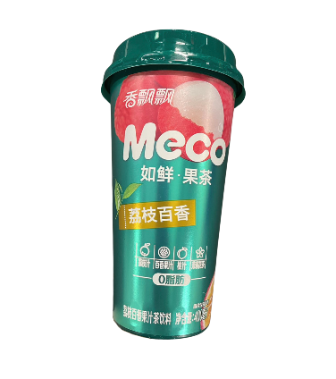 MECO蜜谷果汁茶 荔枝百香 400ml Lychee & passion fruit