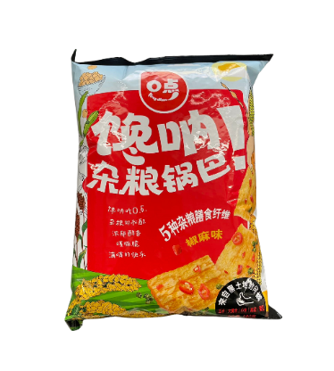 0点 馋呐！杂粮锅巴好味道 椒麻味 180g