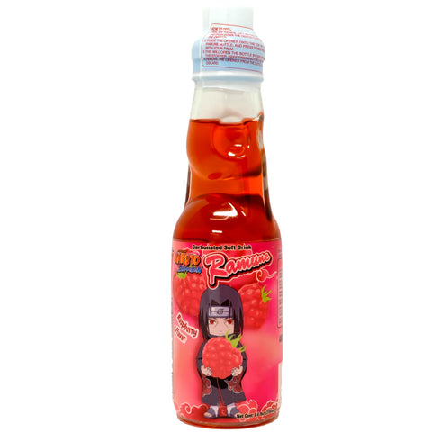 火影忍者波子树莓弹珠汽水 200ml Naruto ramune raspberry