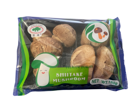 Boxed Fresh Shiitake Mushrooms 150g