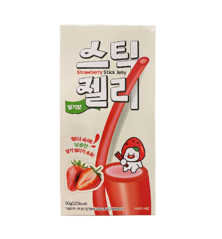 KunYoung Spiral Sandwich Soft Candy Strawberry Flavor 60g