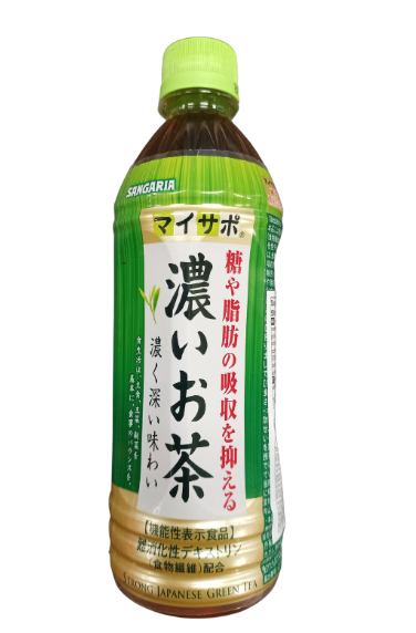 三佳利特浓绿茶 500ml Sangaria strong green tea