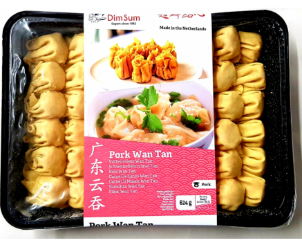 Chaoqun Guangdong Wonton 48pcs 624g Wonton Pork