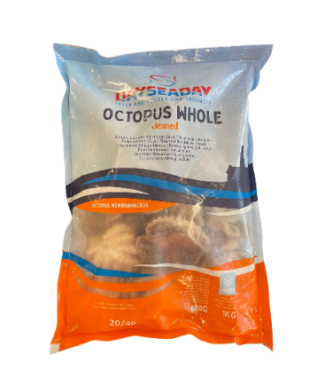 Frozen baby octopus 1kg Baby octopus 20/40