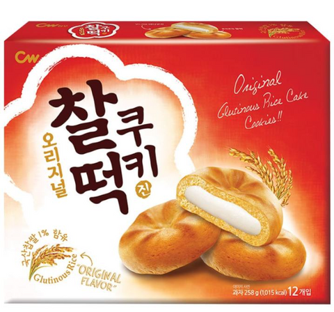 韩国曲奇糯米糕 原味 258g Cookie Glutinous Rice Cake Original