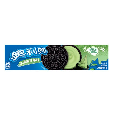 Oreo Ice Cream Matcha Sandwich Cookies 97g