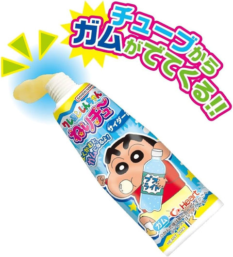 Japanese Crayon Shin-Chan Sparkling Water Flavored Toothpaste Chewing Gum 30g Crayon Shin-Chan Chewing Paste Soda