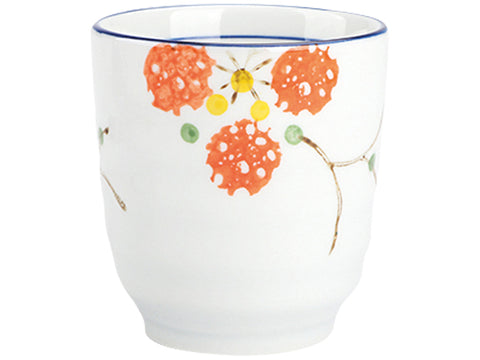 日式花朵陶瓷杯 Japanese Ceramic Cup 7cm*7cm*7.5cm