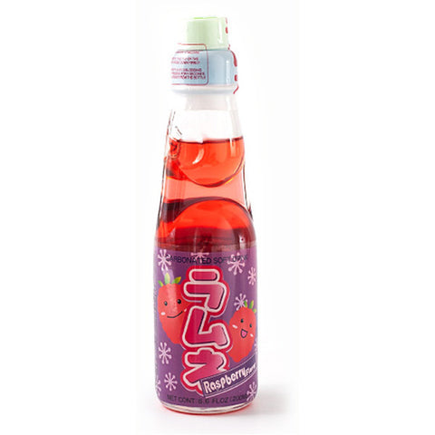 Japanese marble soda raspberry flavor 200ml