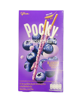 Pocky 蓝莓酸奶饼干棒 38g Blueberry yoghurt biscuit