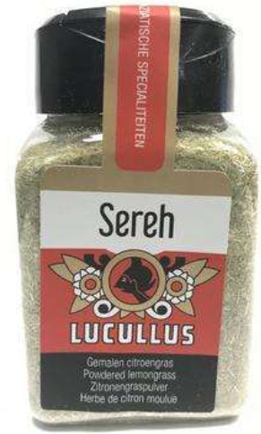 LUCULLUS Sereh/Lemongrass Powder 30g