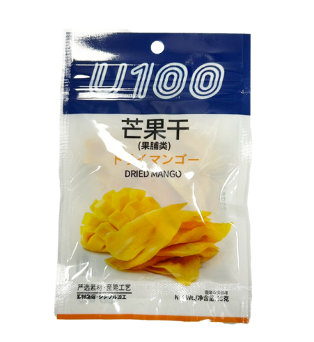 U100 kuivattu mango 35g