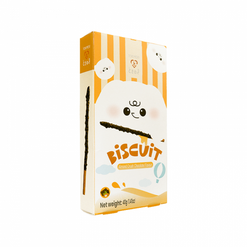TOKIMEKI 杏仁巧克力饼干棒 40g Biscuit Stick Almond Crush Choco