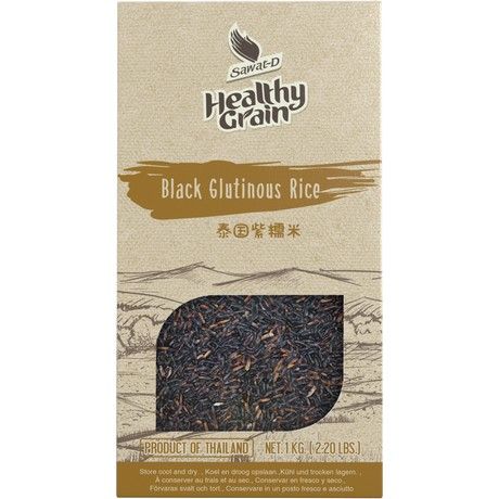 SAWAT-D 泰国紫糯米 1kg  Glutinous Rice Black