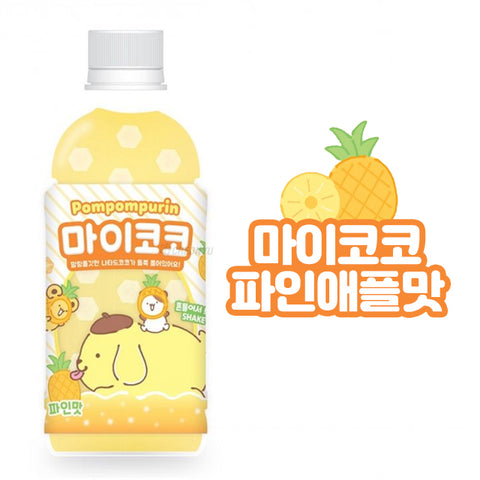 Measty My Coco 布丁狗菠萝饮料 340ml Measty My Coco Pompompurin Pineapple Drink