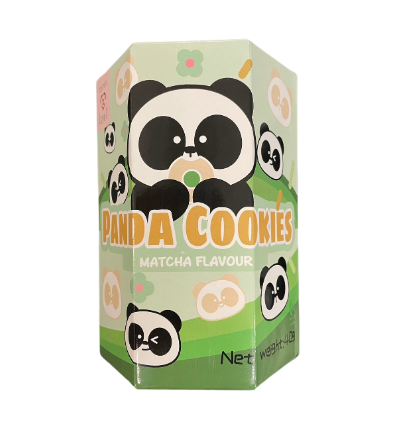 Tokimeki 熊猫夹心饼干抹茶味 40g Panda Biscuit Matcha Flavor