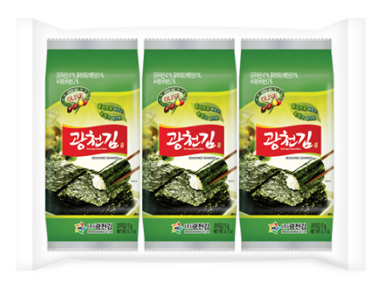 KCK 韩式橄榄油调味海苔片 3*5g  Olive Oil Seasoned  Seaweed Slices