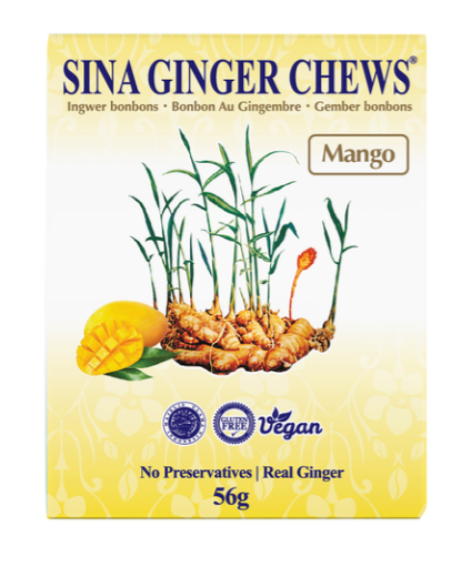 SINA 印尼姜糖 芒果味 56g Ginger Candy mango