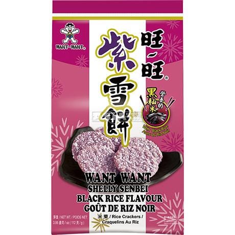 旺旺紫米饼 112g
