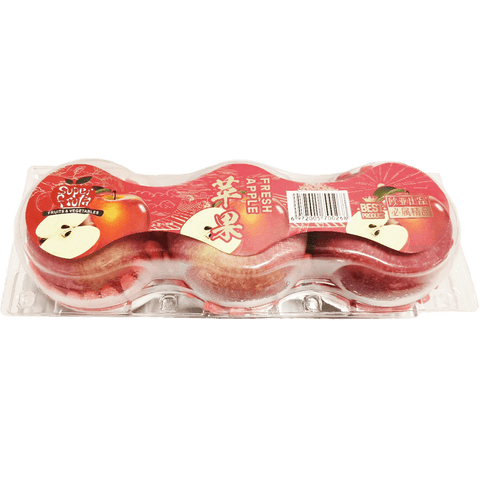 Red Fuji apples 3 pieces per box, about 1.1kg
