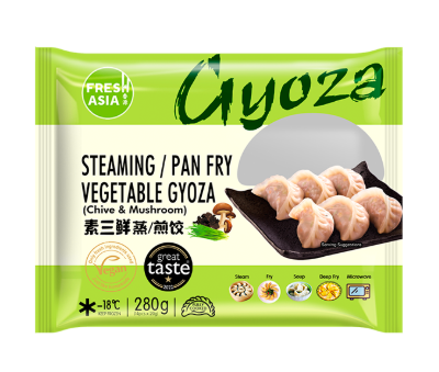 香源素三鲜蒸饺/煎饺 230g  Steaming / Pan Fry Vegetable Gyoza