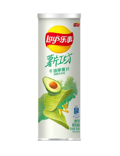 乐事 薯片工坊牛油果薯片 104g Potato Chip Workshop Avocado Chips