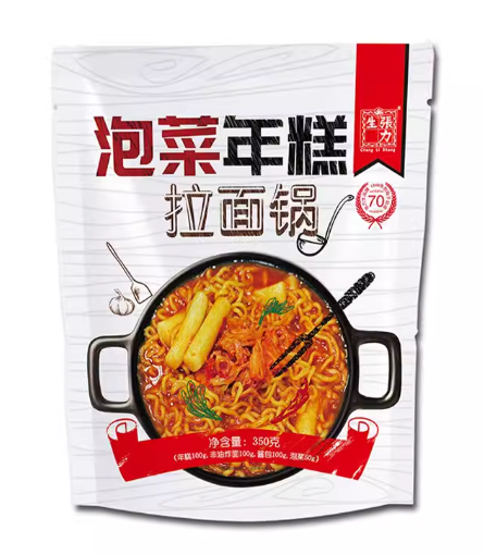 Zhang Lisheng Kimchi Rice Cake Ramen Pot 350g