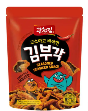 KCK 海苔脆片 甜辣味  50g Seaweed Crisps Sweet and  Spicy