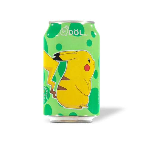 QDol Pokemon Sparkling Water Lime Flavor 330ml
