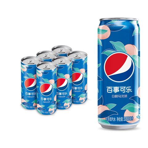 Cola-White Peach Oolong Tea Flavor 330ml