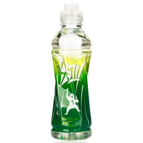 Screaming kuitutyyppinen urheilujuoma vihreä pullo 550ml Active Peptide Sport Drink Green Bottle