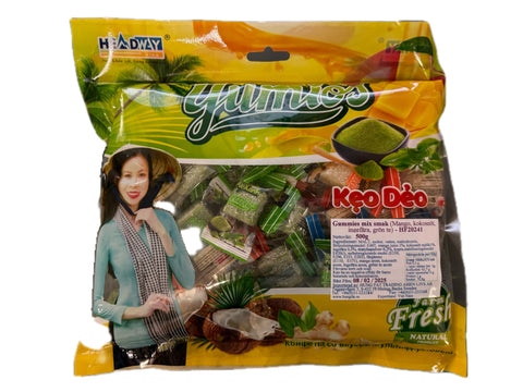 HEADWAY Vietnamese mixed flavor gummies 500g keo deo thap cam