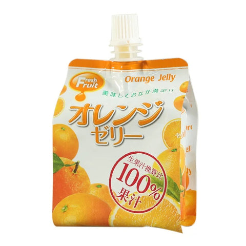 百分百果汁果冻甜橙味 180g jereteria fresh fruit orange jelly