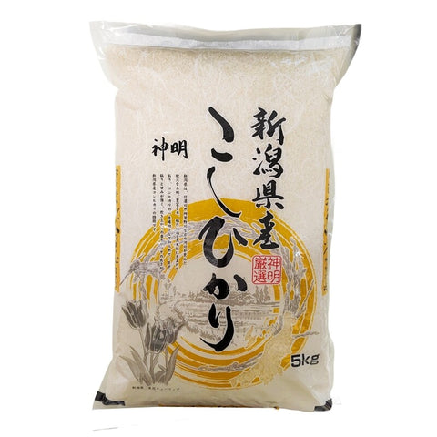日本新潟魚沼越光米 不邮寄 5kg short grain rice