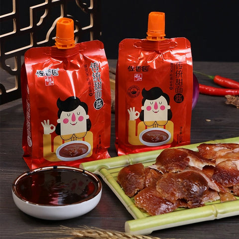 Zuo Xiang Yuan Traditional Sweet Noodle Sauce 450g Traditional Sweet Noodle Sauce