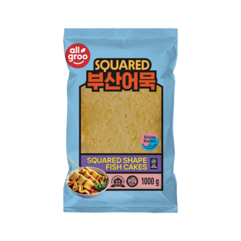 ALLGROO 韩式炸鱼饼 方型 1kg squared shape fish cakes