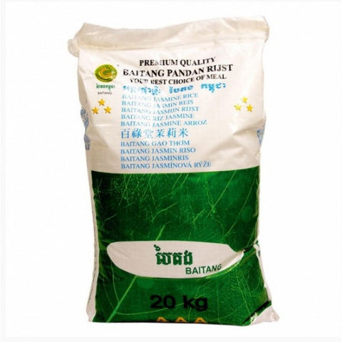 Bailutang Jasmine Rice 20kg Ei toimiteta