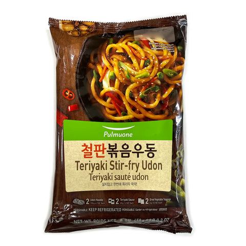 PULMUONE 韩国照烧汁炒乌冬面 457g Stir-Fry Udon with Teriyaki Sauce