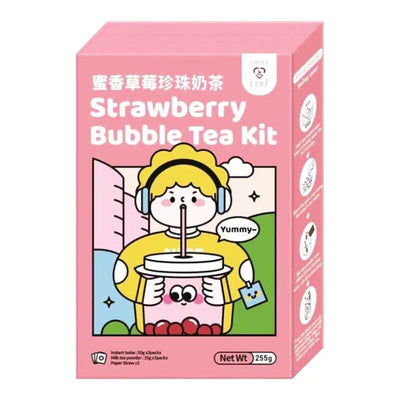 Tokimeki Honey Strawberry Pearl Milk Tea Bag 255g