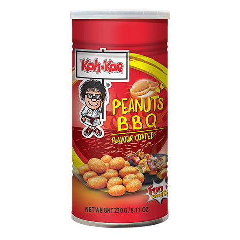 Koh-Kae Canned Crispy Peanuts BBQ Flavor 230g