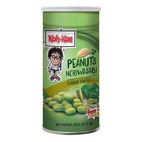 Koh-Kae 罐装脆皮花生 芥末味 230g