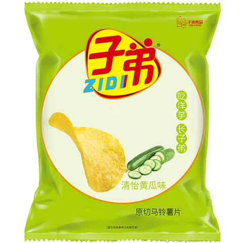 Zidi Potato Chips Cucumber Flavor 30g BBD:26.03.2024